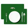 Cirkel - Roze - Tekst - Art Placemat vinyl groot -zzsfeer2_Kitchenyeah-website