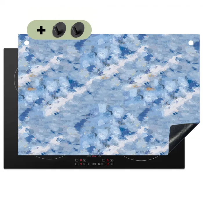 Vloeiend - Olie - Verf - Texturen Inductie beschemer met haakjes klein 777 -3d