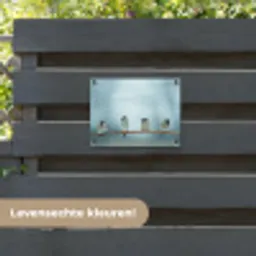 Mussen in de Sneeuw tuinposter los doek klein -sfeer3