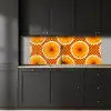 Bloemen - Stippen - Vintage - Patroon keuken achterwand 2 middel 871 -sfeer1