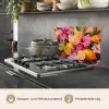Drink - Bloemen - Yellow keuken achterwand spatscherm klein -usp_DE