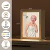 Vrouw - Douche - Roze Light Box met kabel (Tafellamp) klein -USP_NL