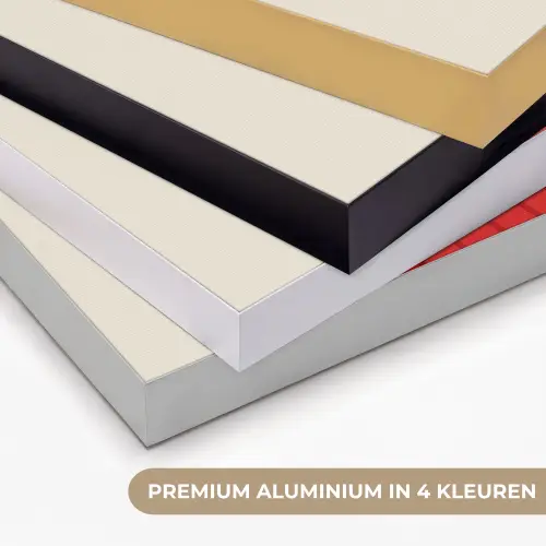 Silhouet - Hond - Trui - Rood Textielframe zwart klein -USP_kleurenNL