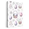 Bloemen - Paaseieren - Patroon KitchenYeah - Keuken - Canvas klein -3d