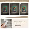 Vrouw - Hoodtooi - Tropisch - Fruit - Druiven Light Box met kabel (Tafellamp) klein -USP_dimbaarNL