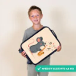 Muis - Saxofoon - Muziek Kinderkoffer - Zwart klein -sfeer4_NL