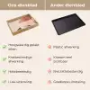 Cirkel - Abstract - Roze Dienblad Rechthoek middel -USP_VergelijkingNL