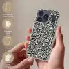 Grafisch - Lijnen - Zwart - Wit Telefoonhoesje iPhone 17 Pro klein 878 -sfeer3_NL