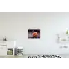Bloemen - Chrysant - Macro - Planten textielposter latten blank klein -kinderkamer