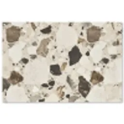 Neutral - Stenen - Decoratie - Terrazzo tuinposter los doek groot -3d