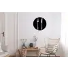 Bestek - Klassiek - Elegant Wandcirkel aluminium klein -woonkamer
