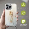 Kind - Moeder - Waterverfschilderij Hoesje iPhone 16 Pro Max met koord klein -sfeer2_NL