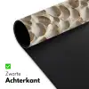 Schelpen - Waaiervorm - Wit Muismat XXL klein 681 -sfeer2