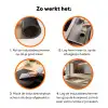 Chocolade - Macarons - Eten - Snoep Inductie beschermer vinyl 3mm klein -zzzzzzz-td-werking