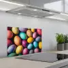 Kleurrijk - Paaseitjes - Spetters keuken achterwand spatscherm klein -3d_schuin