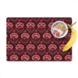 Bloemen - Waaier - Paars Placemat vinyl groot 368 -zzzproduct_Kitchenyeah-website