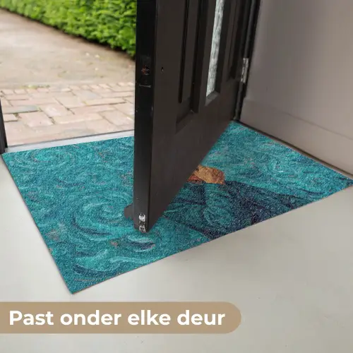 Portret - Klassiek - Blauw Deurmat klein -USP_NL