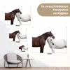 Paard - Modern - Balans tuinposter los doek klein -Xsfeer9_DE