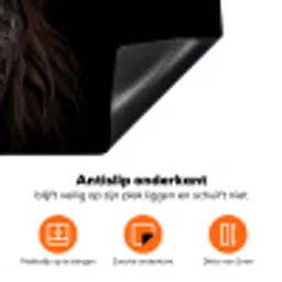 Nachtwacht van de Hooglanden Inductie beschermer vinyl 3mm klein -zzzzzzz-td-onderkant