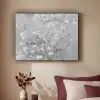 Amandelbloesem - Kunst - Van Gogh - Grijs Textielframe - compleet frame klein -sfeer1