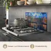 Grachten Amsterdam - Huizen - Stad - Kleurrijk keuken achterwand spatscherm klein -usp_DE