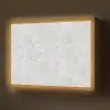 Oppervlakte - Textuur - Grijs Light Box met batterij (Wandlamp) middel 907 -z3d_website
