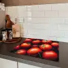 Groente - Rood - Tomaten Inductie beschermer vinyl 3mm middel -sfeer3