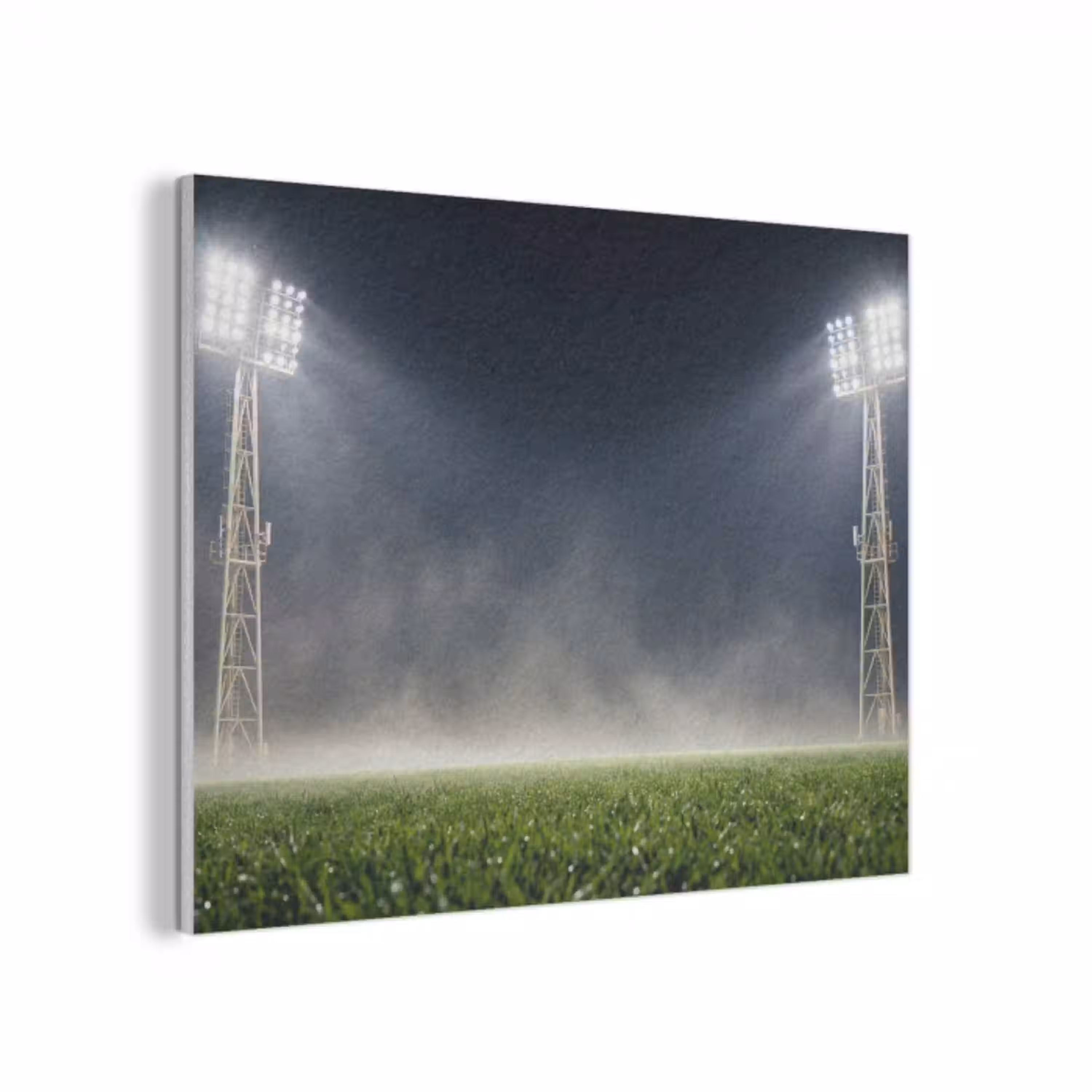 Stadion - Lichtmast - Sport - Nacht PET vilt klein -3d