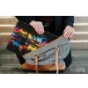 Skyline - Brug - Verlichting - Kleuren laptophoes neopreen klein -tas
