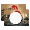 Koi - Zee - Golven - Zon Placemat vinyl groot -zzsfeer2_Kitchenyeah-website