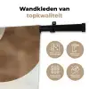 Snijdende cirkels - Overlappende vlakken Wandkleed katoen middel -sfeer2