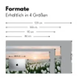 Tulpen - Landschap - Wit Muismat XXL klein -ysfeer5_duits