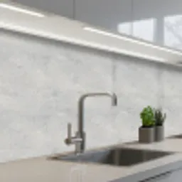 Grijs - Beton - Neutraal keuken achterwand 2 middel 871 -3d_schuin
