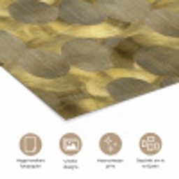 Modern - Geometrisch - Goud poster papier klein 62 -closeup_NL