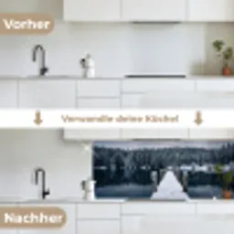 Steiger - Meer - Sneeuw - Bergen - Rustgevend keuken achterwand 2 middel -voor-na_DE