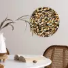 Camouflage - Aardetinten - Patroon Wandcirkel plexiglas klein 852 -sfeer4