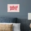 Tekst - Modern - Strepen poster papier klein -sfeer2