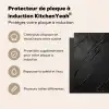 Zwart - Steen - Beton Inductie beschermer vinyl 3mm middel -usfeer2_FR