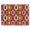 Modern - Retro - Kleurrijk muismat rubber klein 262 -3d