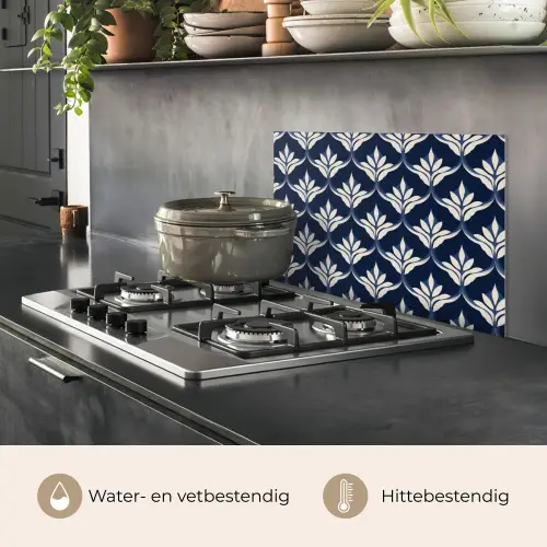 Modern - Ontwerp - Blauw keuken achterwand spatscherm klein 900 -usp_NL