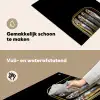 Sardines - Blik - Zwart - Vissen Inductie beschemer met haakjes klein -ky-schoon-nl