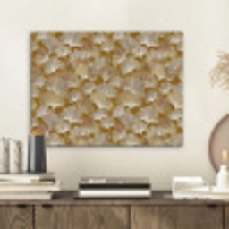 Ginkgo - Bladeren - Goud PET vilt klein 837 -sfeer1