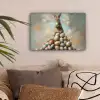 Konijn - Eieren - Kleurrijk canvas 2cm klein -sfeer1