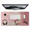 Taart - Pink - Cherry Muismat XXL klein -3d