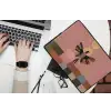 Illustratie - Vogel - Vlakken - Kleurrijk laptophoes neopreen klein -bureau