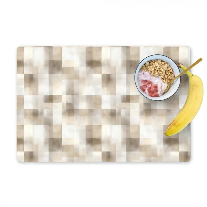 Textuur - Linnen - Beige Placemat vinyl groot 368 -zzzproduct_Kitchenyeah-website
