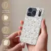 Wit - Penseelstreken - Reliëfeffect Telefoonhoesje iPhone 17 Pro klein 878 -sfeer3_NL