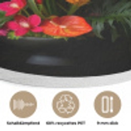 Boeket - Bloemen - Exotisch Akoestische PET Vilt - Rond klein -closeup_DE