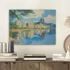 Berg - Skyline - Strand - Water PET vilt klein -sfeer1