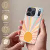 Illustratie - Zon - Pastelkleuren Telefoonhoesje iPhone 17 Pro klein -sfeer3_NL